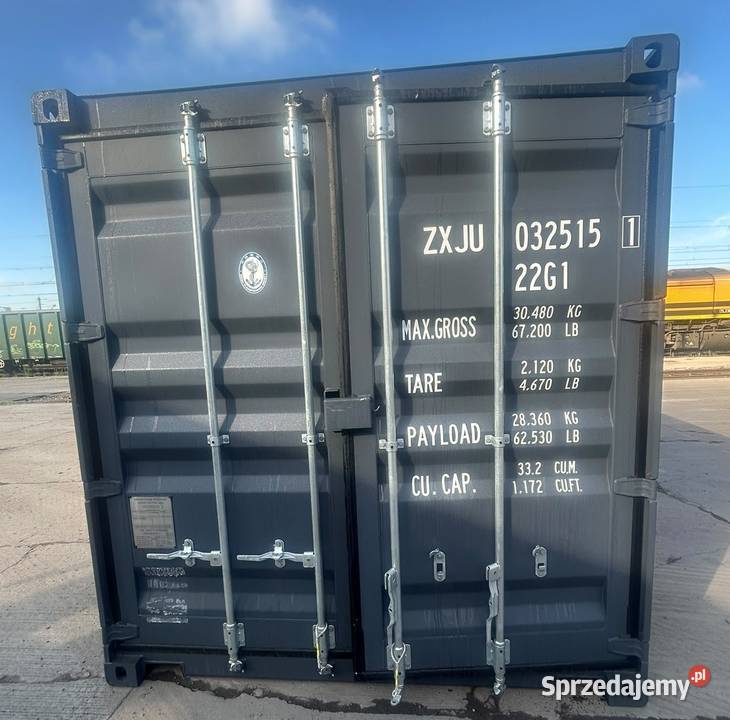 Kontener Morski Magazynowy 6 metrowy 20DC Nowy pomorskie