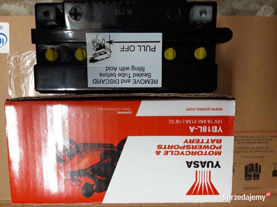 Akumulator rozruchowy Yuasa YB18LA Varta Exide