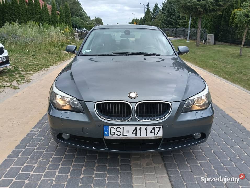 BMW E60 22 Benzyna 170 16 LAT 1 WŁAŚCICIEL aluminiowe felgi Słupsk