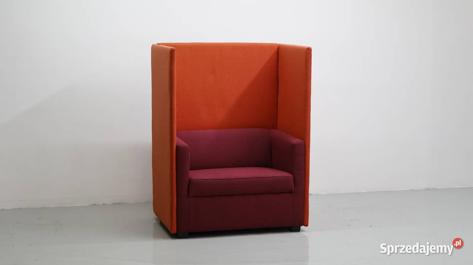 TNF WYGODNY FOTEL OKAZJA bordowa tkanina klubowy 100cm Poznań