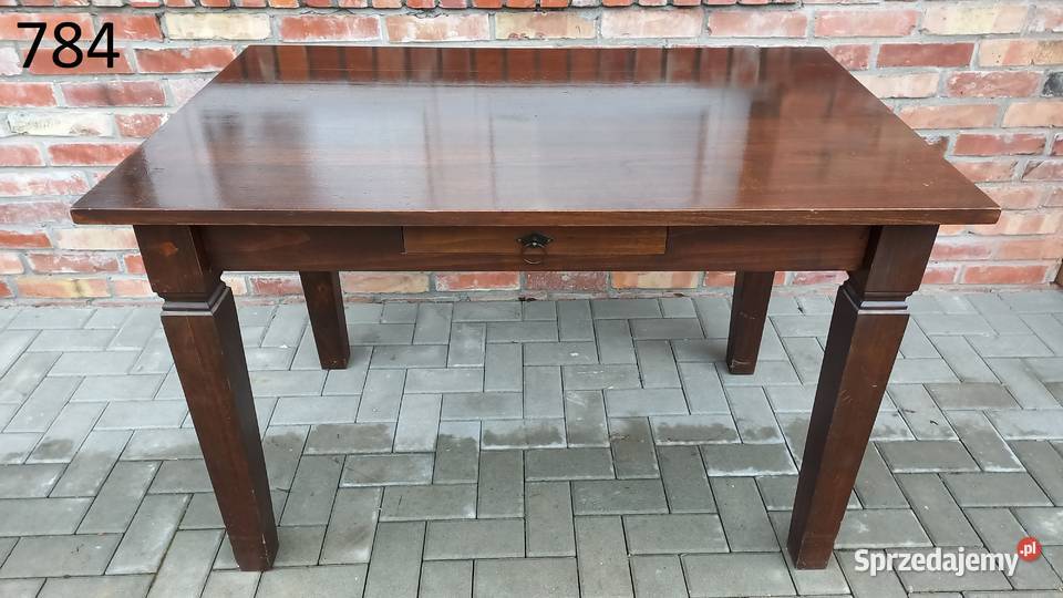 Stół sosnowy drewniany z szufladkami 784 Stoły Gawroniec