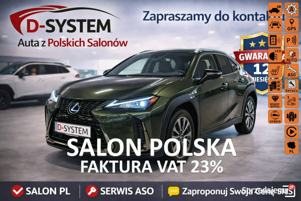 Lexus UX 23 Salon Polska 20 HYBRID Lexus UX 20 Białystok