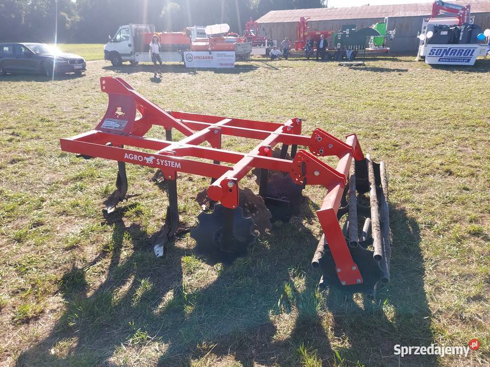 Agregat ścierniskowy grubber 18 m zabezpieczenie nieuszkodzony Potworów