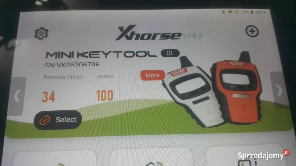 Programator kluczy pilotów immo Xhorse Mini Key lubuskie Zielona Góra