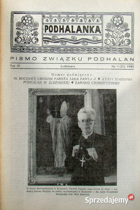 Podhalanka Pismo Związku Podhalan Ludźnierz