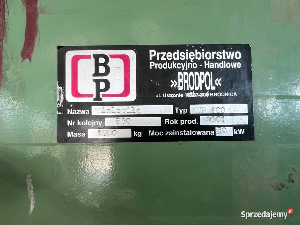 Wielopiła Brodpol WP 100 Juszczyn