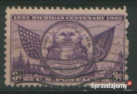 Zn USA Mi 379 kas 1935