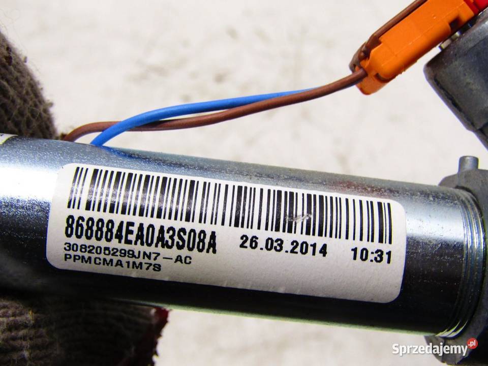 NAPINACZ PASÓW BEZPIECZEŃSTWA NISSAN QASHQAI J11 Pasy bezpieczeństwa sprzedam