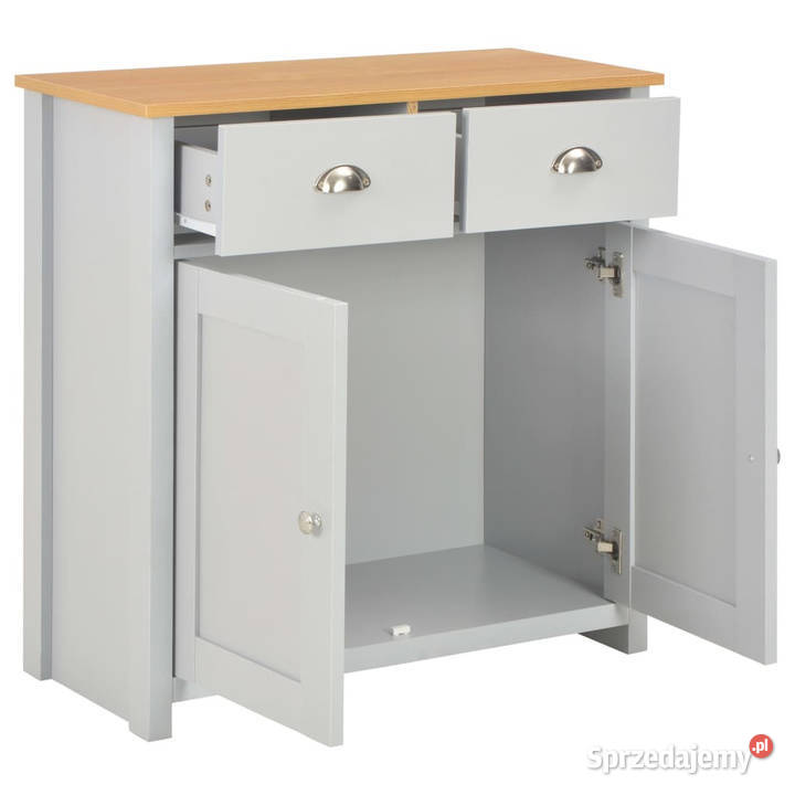 Szafka szara 79 x 35 x 81 WM283742 mazowieckie