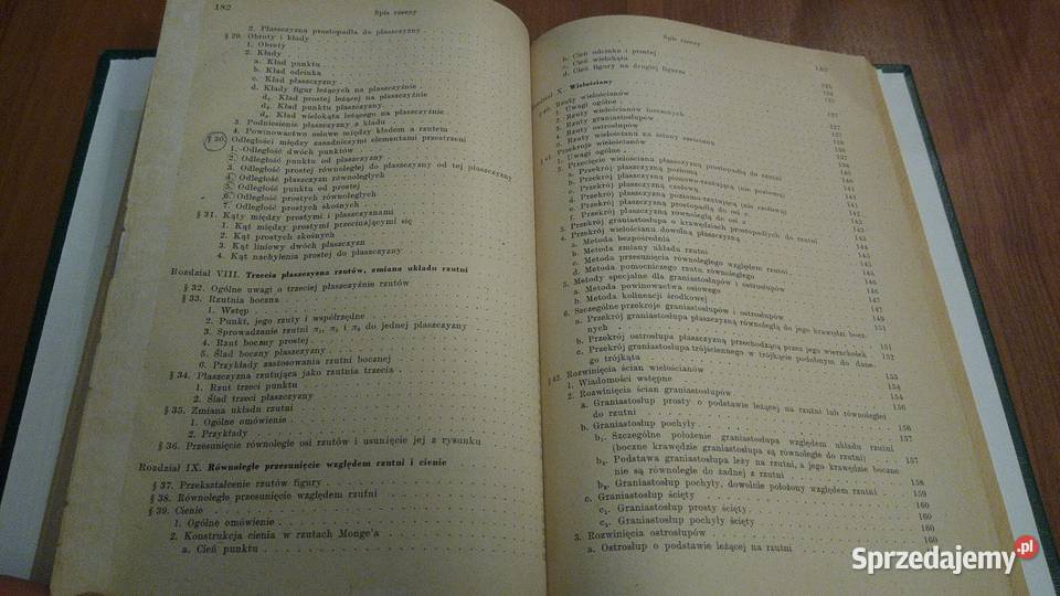 Geometria wykreślna T 1  Tadeusz Rachwał album z