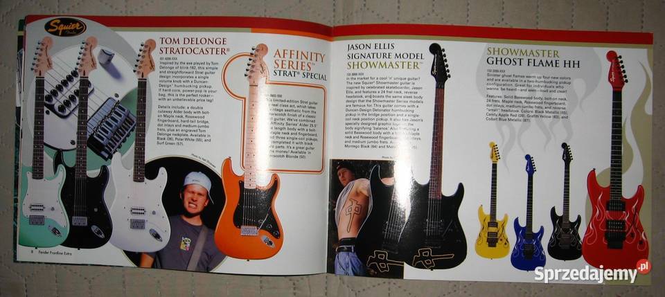Fender Frontline 2002 brochure catalog katalog Kępice sprzedam