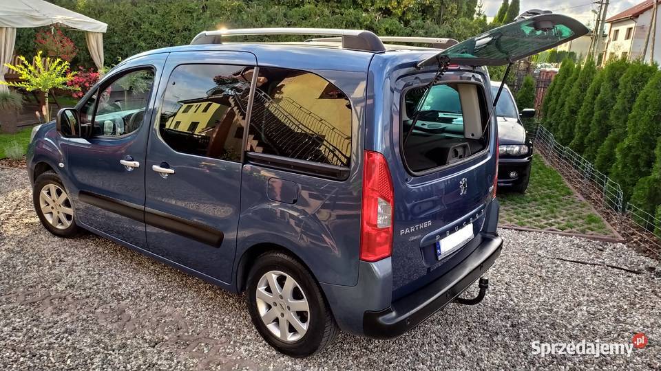 Peugeot Partner 2009r Panorama Dach 5os Zadbany kujawsko-pomorskie Toruń sprzedam