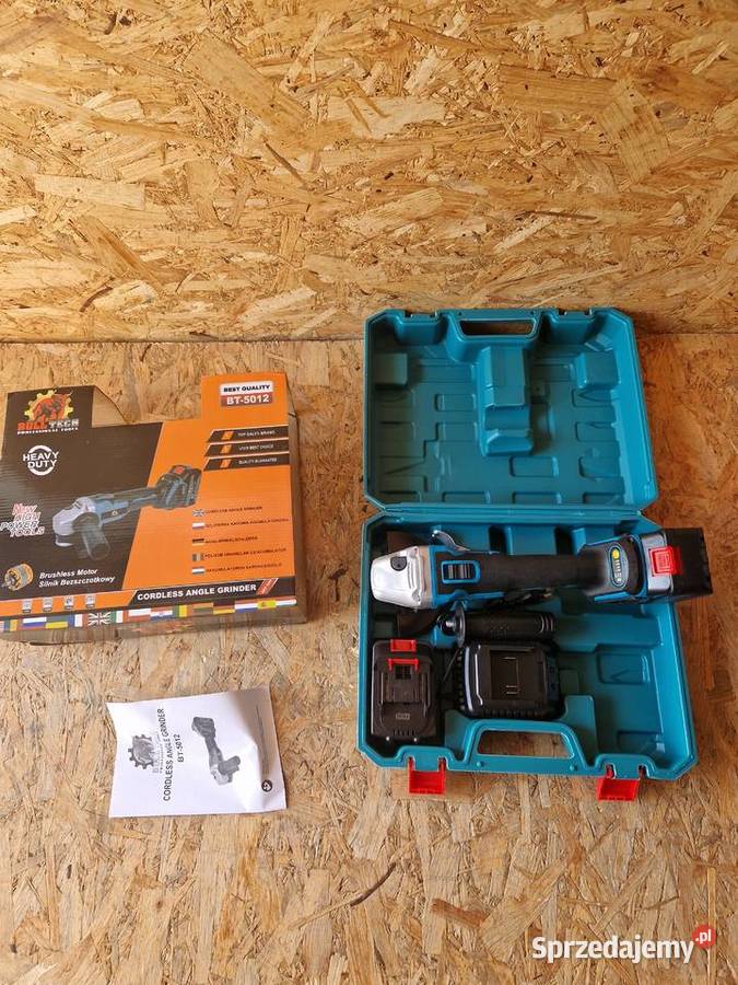 UDAROWA WIERTARKA WKRĘTARKA AKUMULATOROWA 2xAKU wielkopolskie