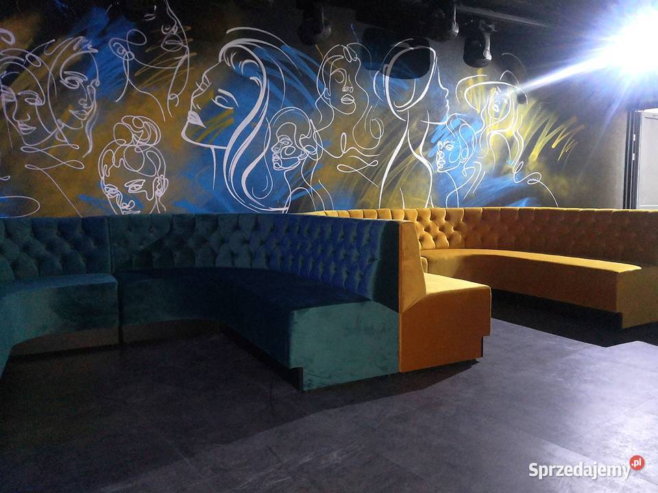 Loże barowe do restauracji kanapy barowe boksy Częstochowa
