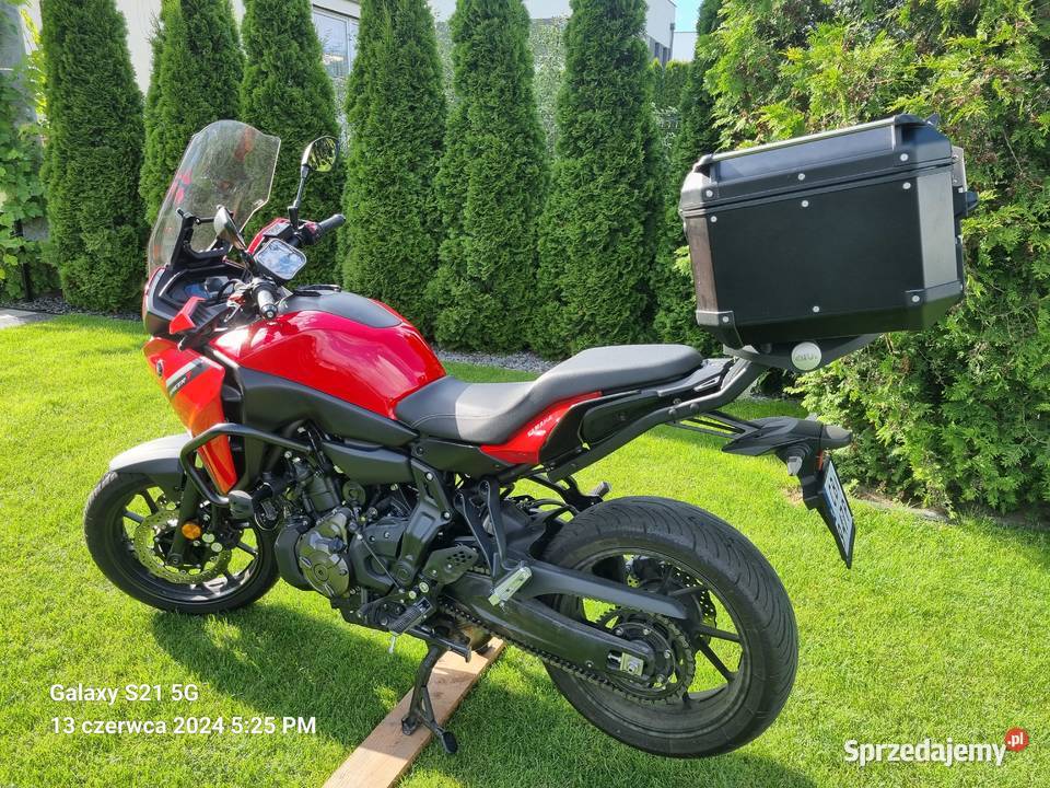 Yamaha Tracer 7 2021 czerwona kujawsko-pomorskie