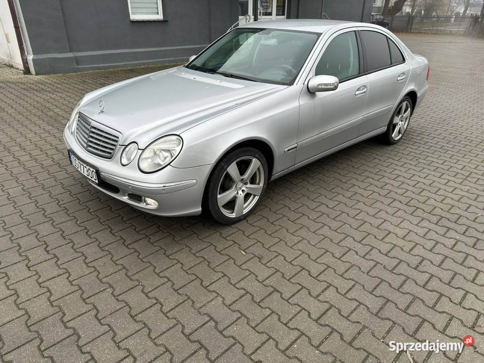 Mercedes E 200 E200CGI 18BLPG Idealny Alufelgi Rok produkcji 2005 sprzedam