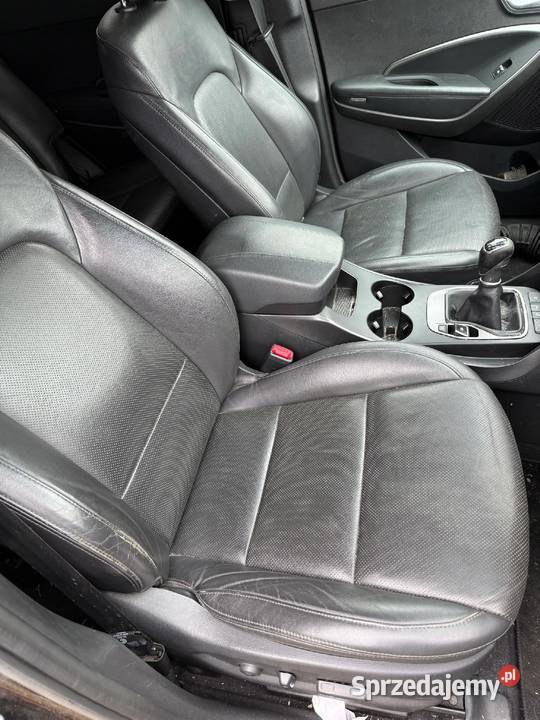 Fotele skóra wnętrze kanapa komplet 7os Hyundai Barłogi