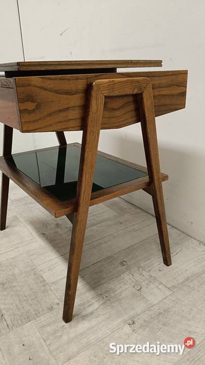 stolik szafka pod radio adapter gramofon tv PRL Radomsko