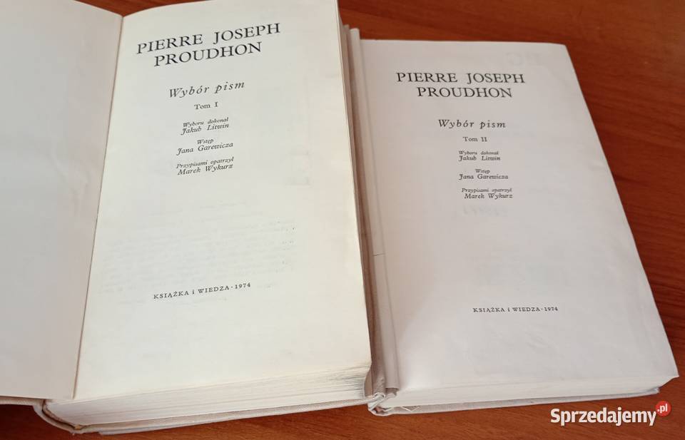 Wybór pism T 12 Pierre Joseph Proudhon