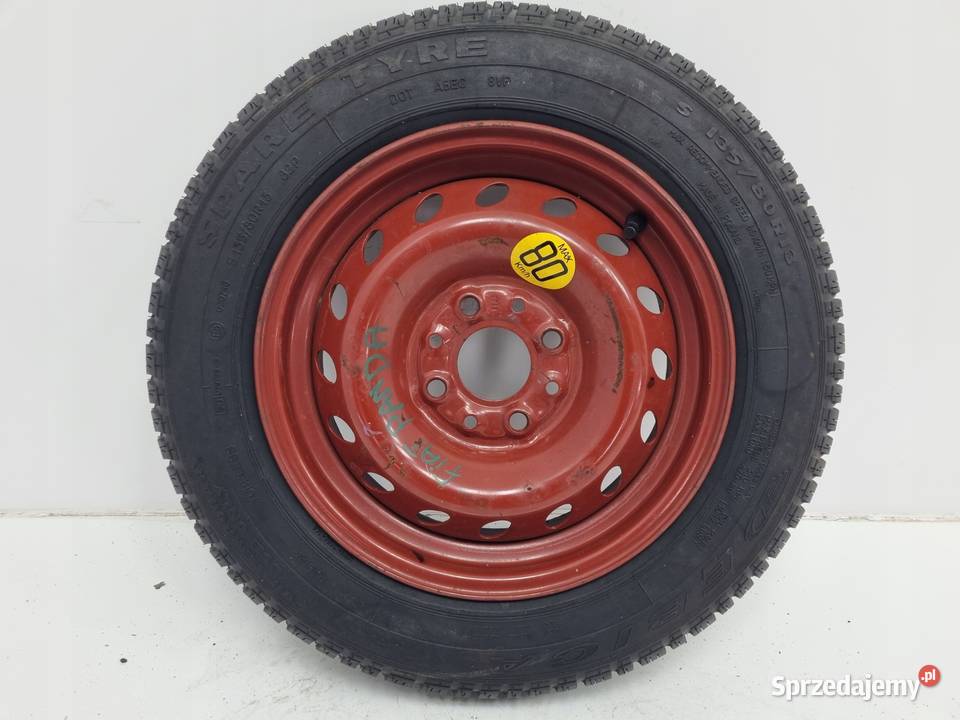 KOŁO DOJAZDOWE Lancia Fiat Panda 13580 B13 R13 lubelskie Chełm