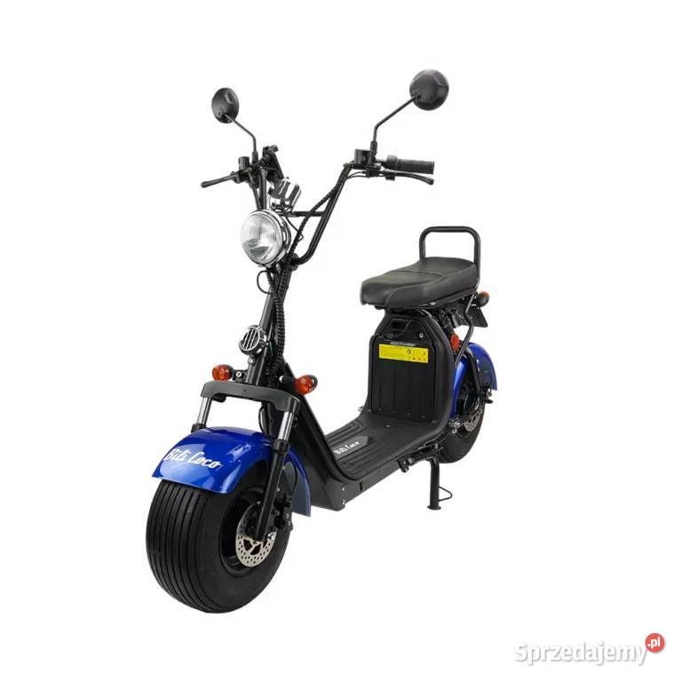 Skuter elektryczny BILI COCO G4 niebieski RATY Tarnów