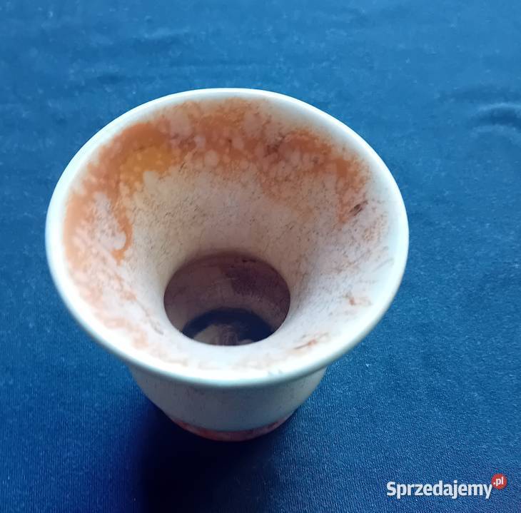 Ceramiczny wykałacznik art deco Niemcy pierwsza Koźminek