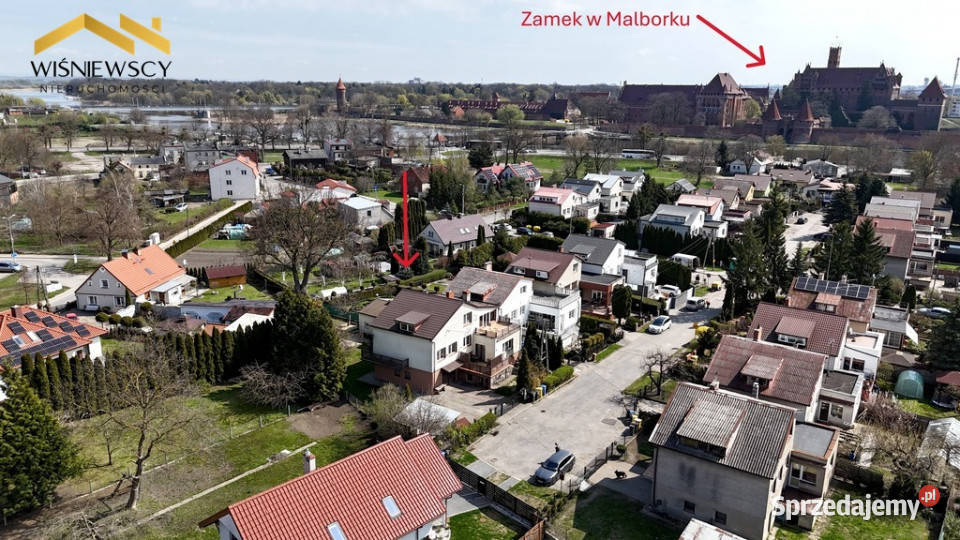 Malbork dom idealny pod pensjonatinwestycję
