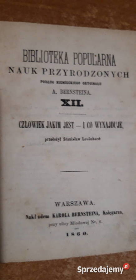 Człowiek Jakim JestI Co Wynajduje BERNSTEIN wielkopolskie Iwno