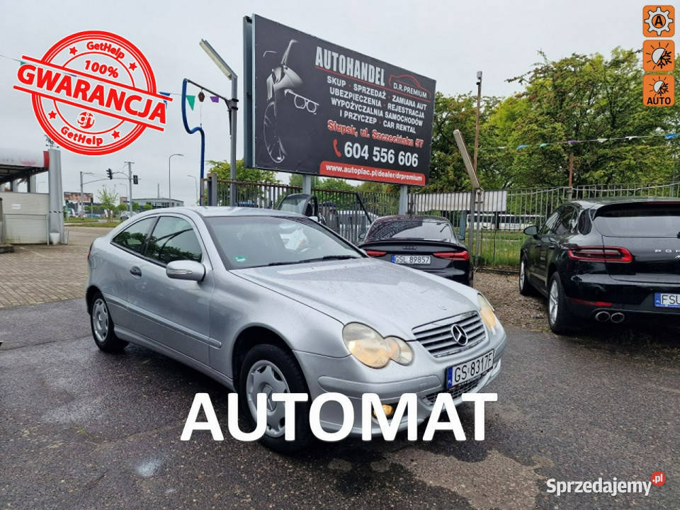 Mercedes C 180 18 Kompressor 143 Automat komputer pokładowy Mercedes-Benz Słupsk sprzedam