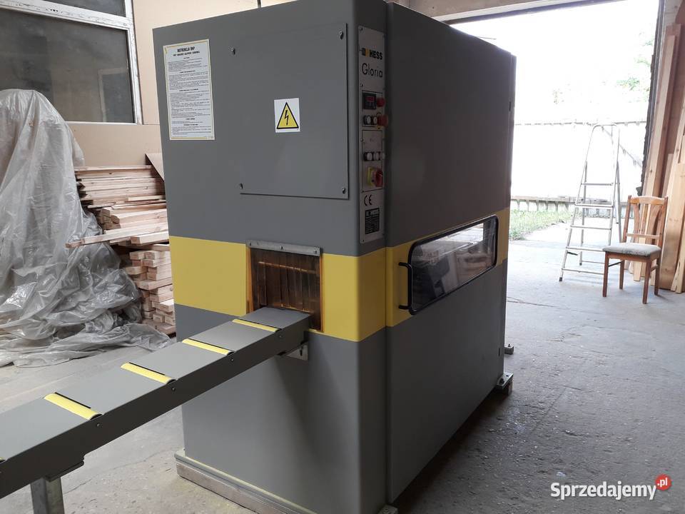 Szlifierka pasowa dwustronna przelotowa Hess Chodzież sprzedam