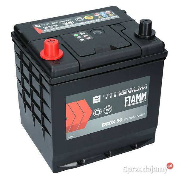 Akumulator Fiamm Black 12V 50Ah 420A L JFTP501 Jelcz-Laskowice