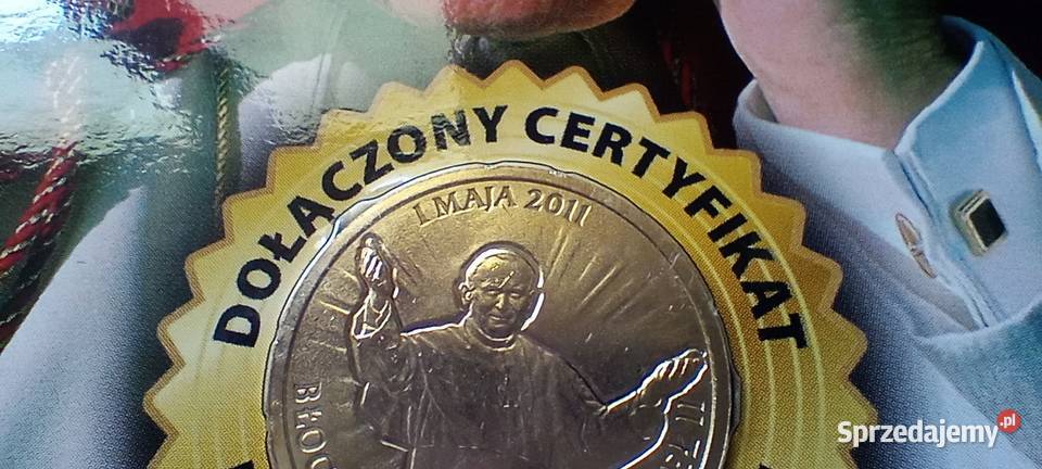 Stare monety Medal Jan Paweł II Polska 23 Lesko