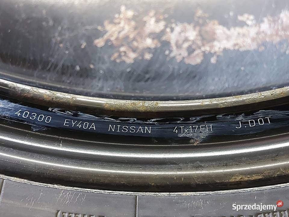 NISSAN QASHQAI koło dojazdowe 1359017 104M Kielce