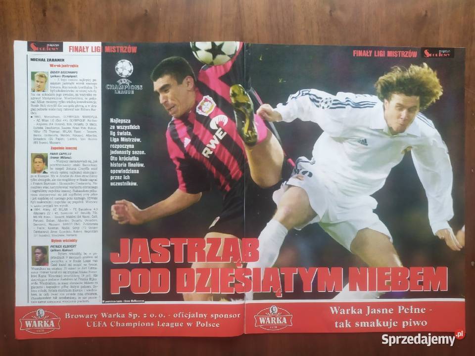 Skarb kibica liga mistrzów sezon 200203 Czasopisma łódzkie