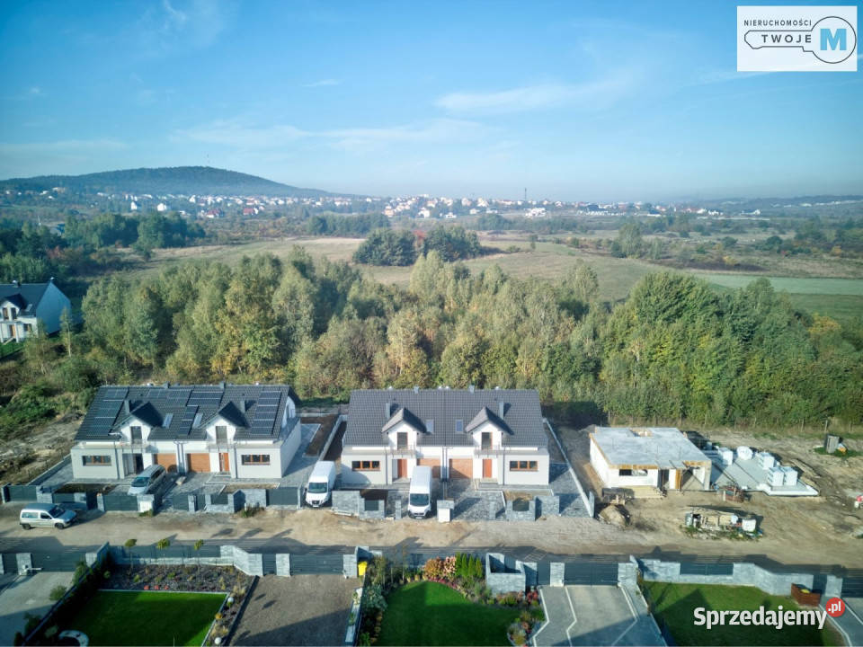 Dom bliźniak 128m2 Kielce asfalt