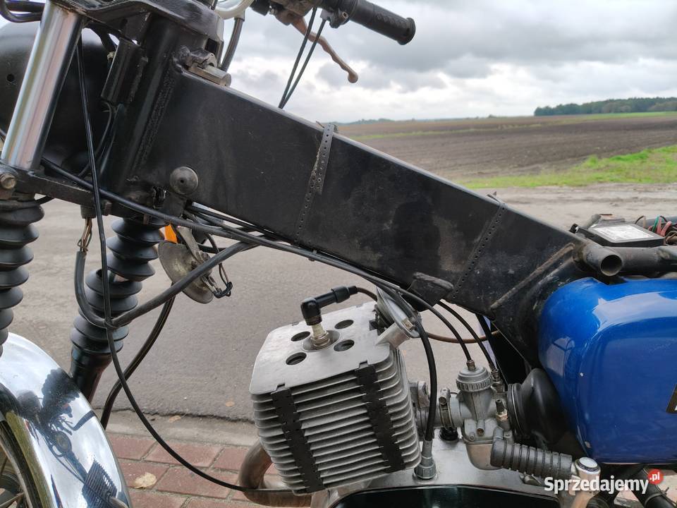 Motocykl MZ ETZ 125 1986r 12v z dokumentami do MZ wielkopolskie Kalisz sprzedam
