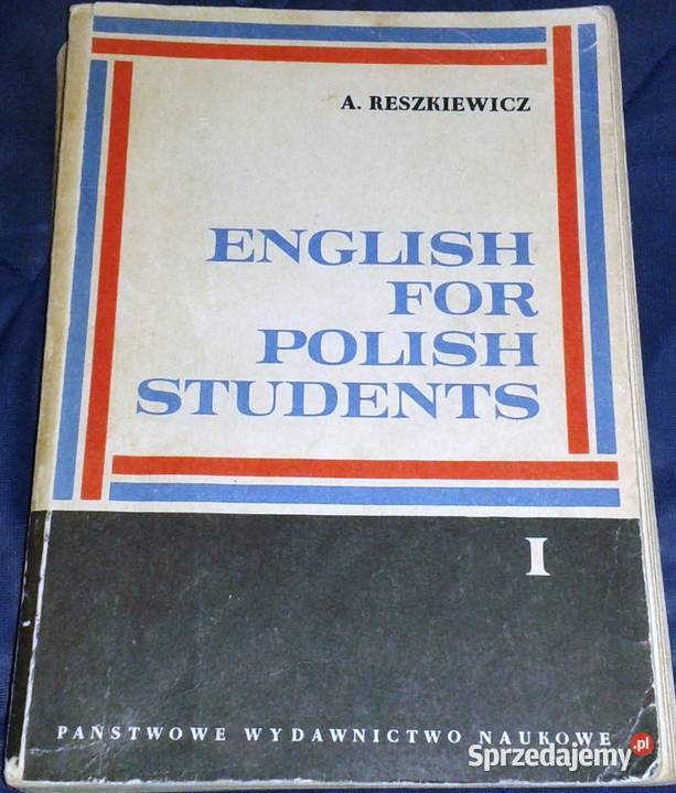 English for polish students Alfred Reszkiewicz miękka Pozostałe