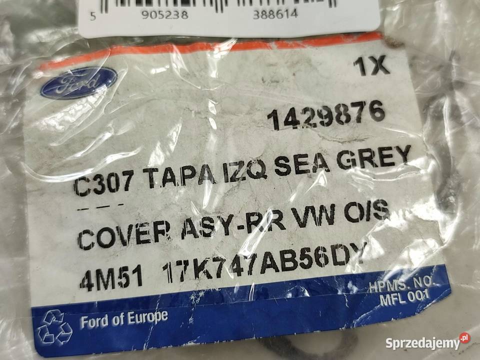 OBUDOWA LUSTERKA LEWEGO FORD FIESTA FUSION 0508