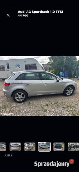 Audi A3 benzyna stan led matrix 79tyśKM bogata Łaniewo