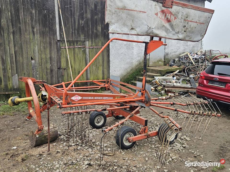 Zgrabiarka kuhn GA 4101 GM niekrone pottinger Brodnica sprzedam