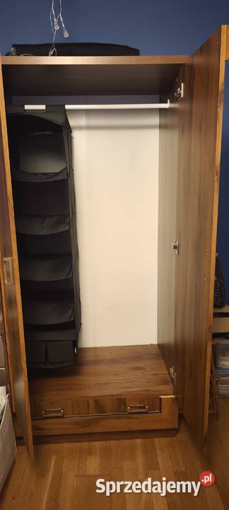 Elegancka szafa dąb rustykalnomiodowy 190x88x58 Szafy i garderoby Kraków