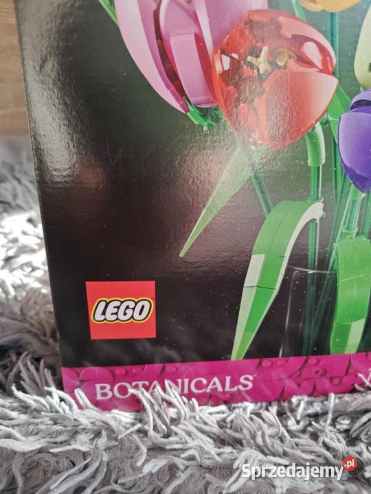 Nowe Klocki LEGO botaniclas bukiet tulipanów Klocki Łuków