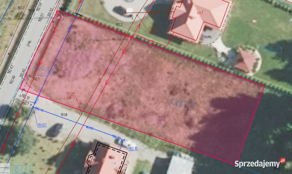 Działka budowlana Rakszawa 1541 ar uzbrojona