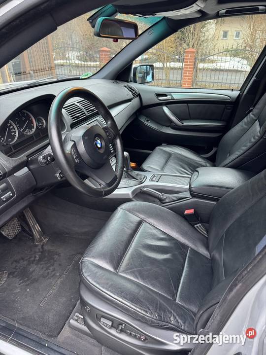 BMW X5 E53 30d Bezwypadkowy skórzana tapicerka Łagów