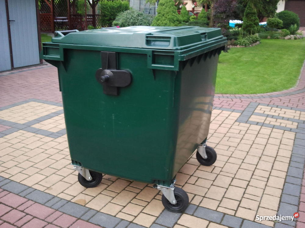 Pojemnik na odpady śmieci Kontener 1100L WEBER Płochocin