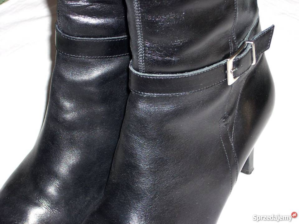 5TH AVENUE skóra kozaki skórzane j nowe 39 New Look Nowy Sącz sprzedam