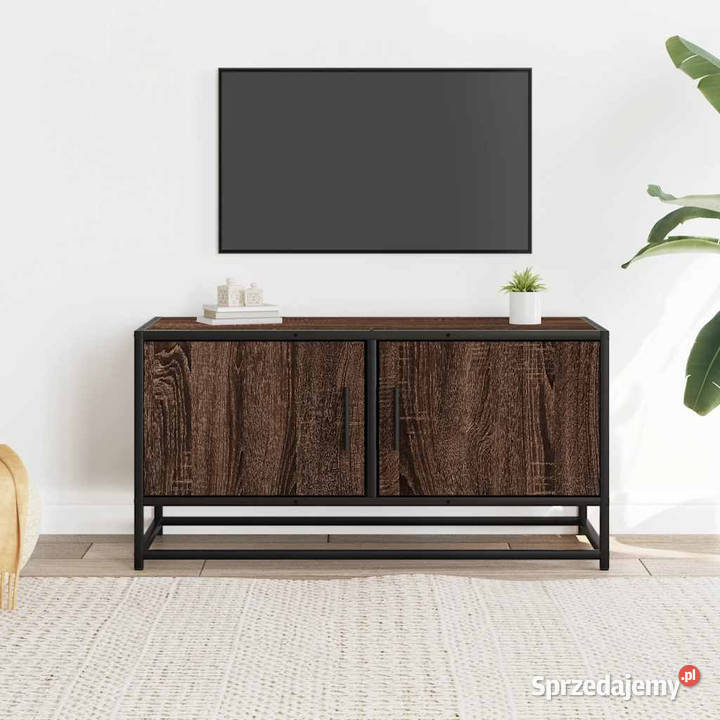 Szafka pod telewizor brązowy dąb 80x345x40 RTV mazowieckie Warszawa sprzedam
