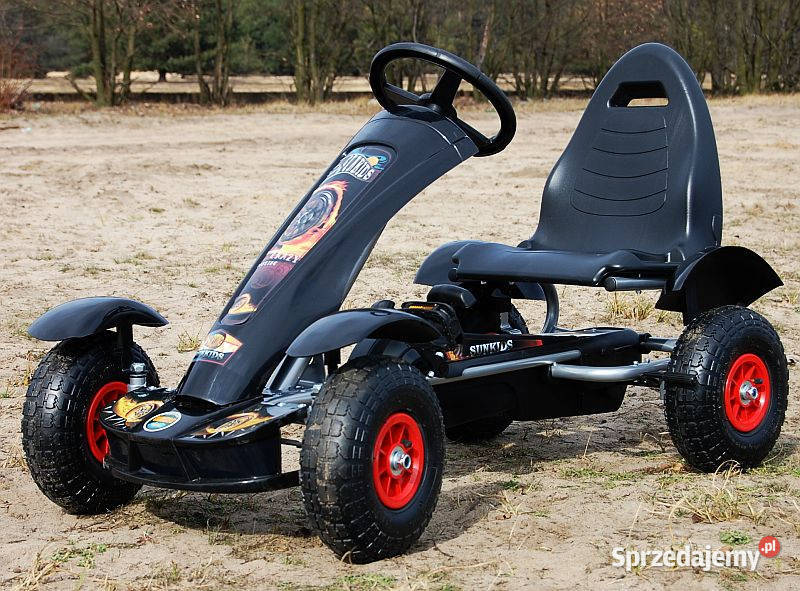BAWIBUS pojazd GOKART NA PEDAŁY pompowane koła śląskie