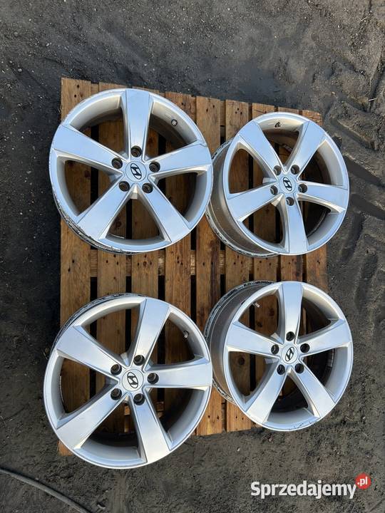Alufelgi hyundai 5x1143 zachodniopomorskie Wiewiórki sprzedam