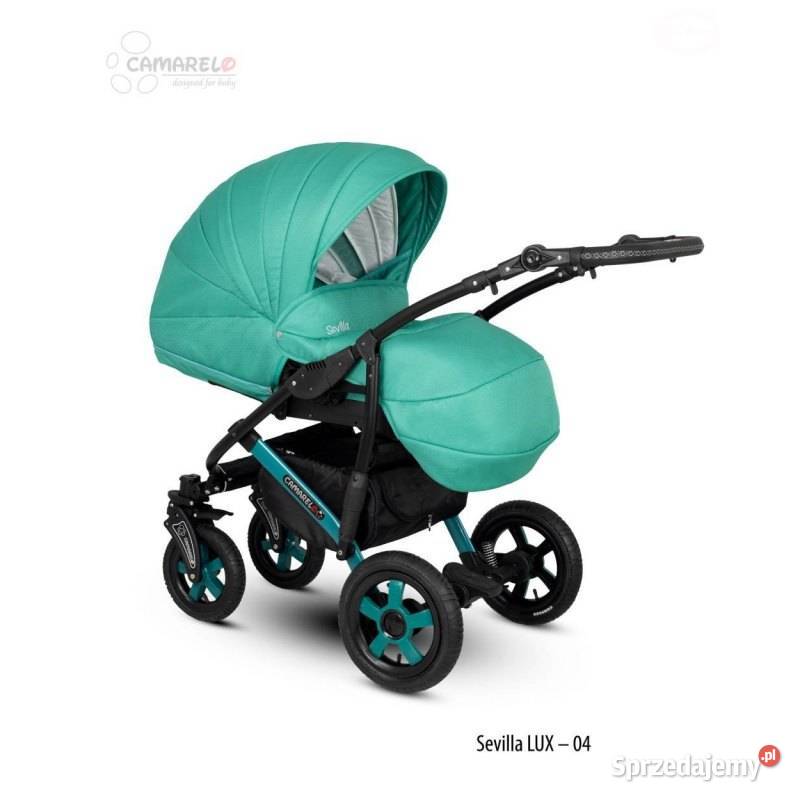 CAMARELO WÓZEK DZIECIĘCY SEVILLA LUX4 2w1 Pompowane Bielsk Podlaski